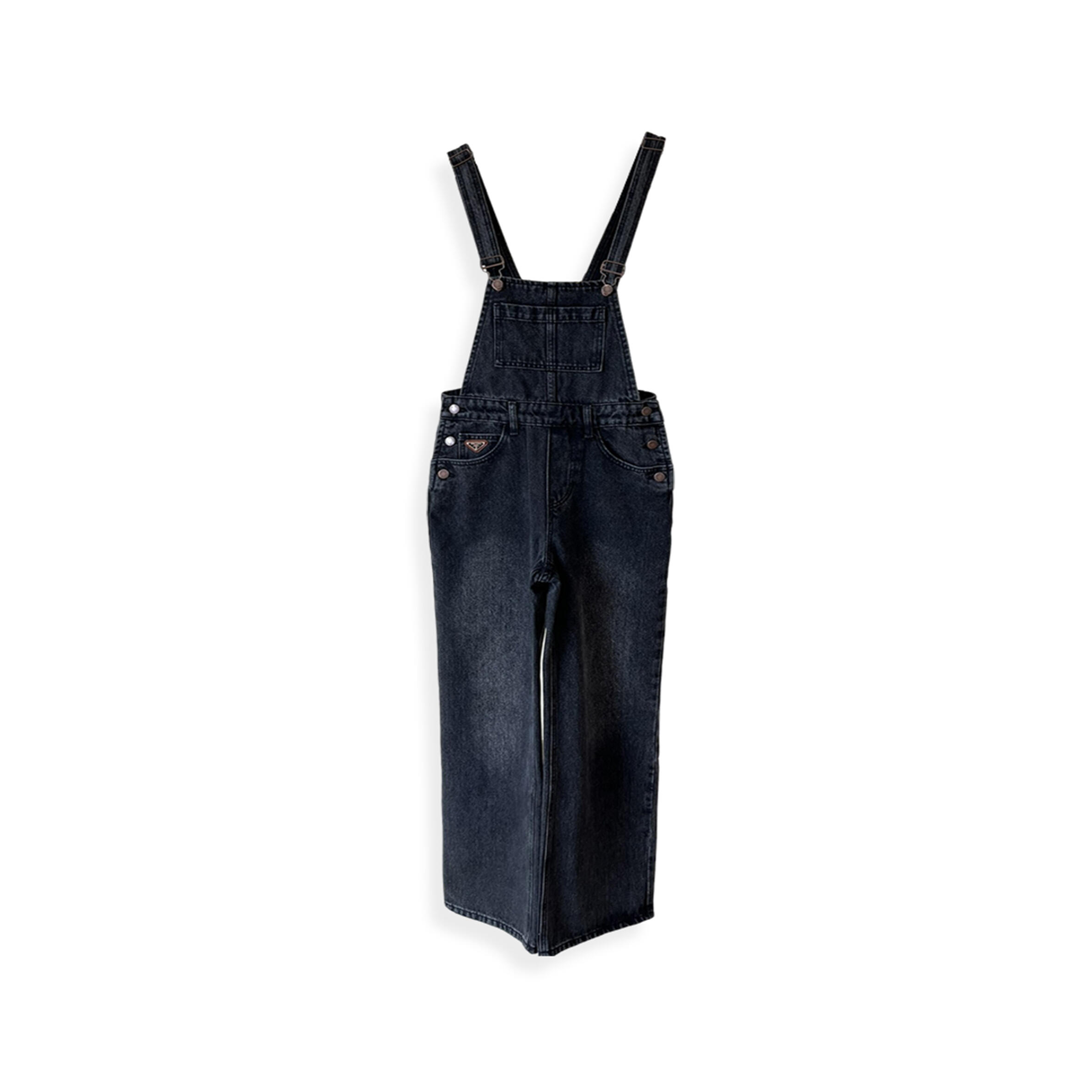 pra*a logo De*1m overalls
